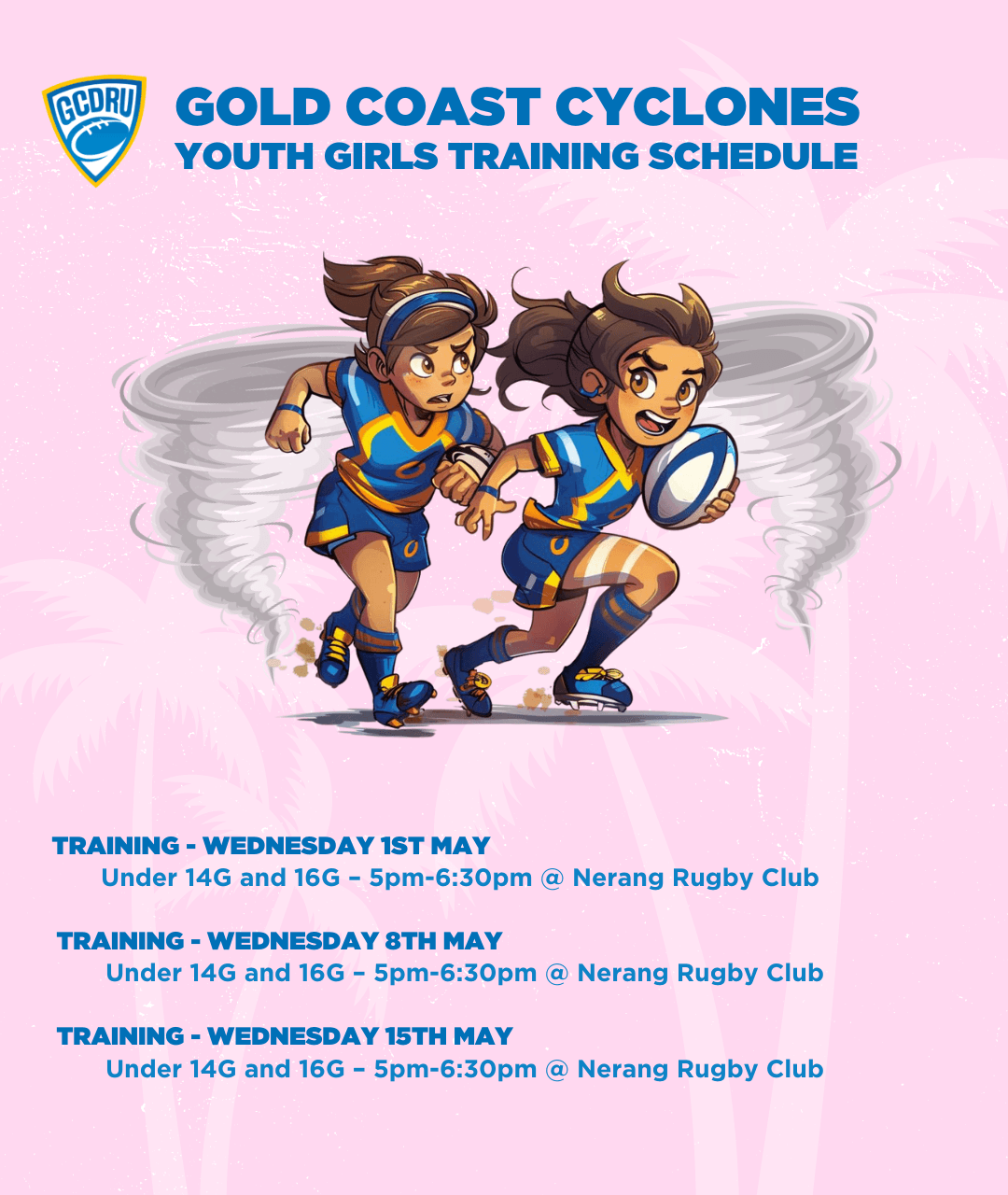 GCDRU Girls Training